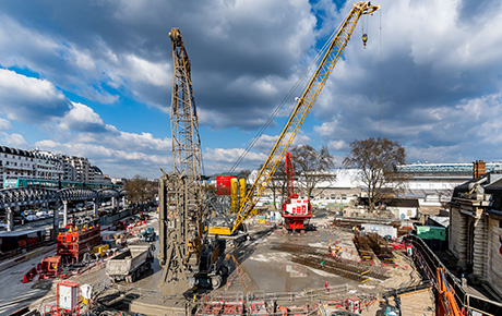 Construction d'un bassin de stockage et restitution d’eau près de la Gare d'Austerlitz à Paris